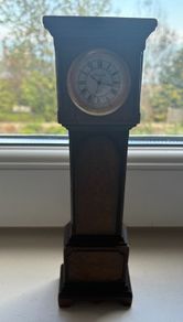 Vintage Miniature Grandfather Clock