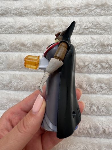 Happy Meal McDonald's 2000 Toy Story Disney Pixar Emperor Zurg DAmaged Weapon Loose hand approx. 11 cm. Used Please see photos