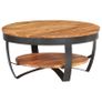 Coffee Table 65x65x32 cm Solid Acacia Wood Image 9