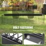 Tow Behind Landscape Rake 72"/183 cm Lawn Dethatcher Rake with 32 Steel Tines Image 3