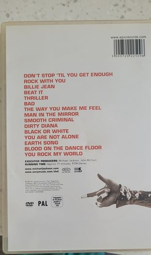 Michael Jackson Number one DVD