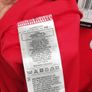 New Adidas Munster rugby mens polo top regular fit red XL size Image 7