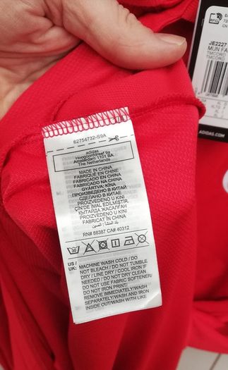 New Adidas Munster rugby mens polo top regular fit red XL size