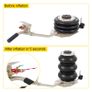 3 Ton Car Triple Bag Air Jack Pneumatic Jack Fast Lifting Height 16 Inch / 40CM for Car Truck Van SUV Auto Repair Tool Image 6