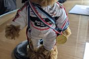 Franklin Mint Dale Earnhardt Intimidater Bear NASCAR