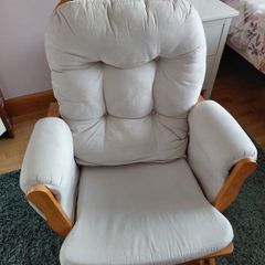 Kub Rocking Chair and Footstool