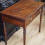 Victorian Mahogany Side Table with Drawer Image 4