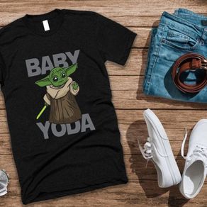 Baby Yoda t-shirt Star wars t-shirt the mandalorian t-shirt tee top shirt