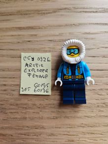 lego cty0926 arctic explorer female, set 60195, 60196