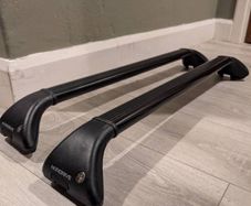 Nordrive Black Aluminum Aero Roof Bars