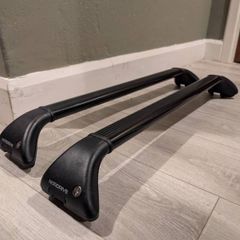 Nordrive Black Aluminum Aero Roof Bars