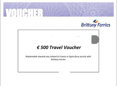 Brittany Ferries Voucher