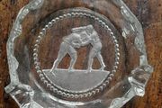 Rare Vintage Boxing Ashtray