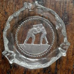 Rare Vintage Boxing Ashtray