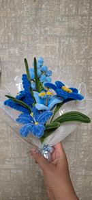hand made pipe cleaners flowers