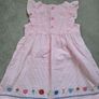 BNWT - Jojo Maman Bebe Baby Girls' Floral Embroidered Dress, size: 9-12 Months Image 4