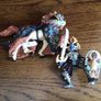 Papo Fantasy war horse with warrior Knight Soilder Image 3