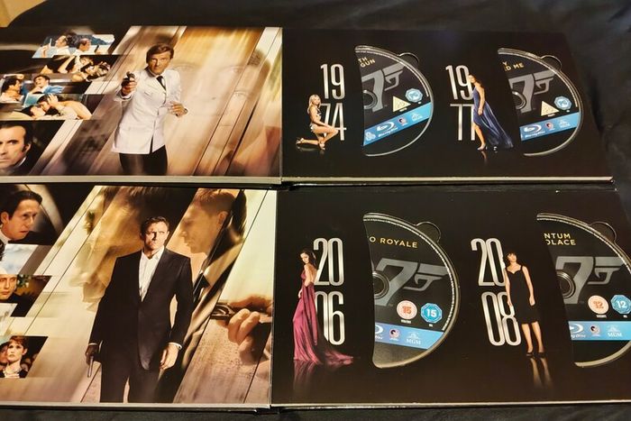 James Bond 50th anniversary Blu ray boxset