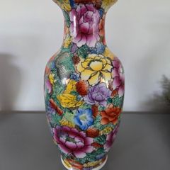 Chinese Floral Vase