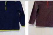Long Sleeve Zip Top x2