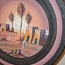 Hand painted Moroccan ceramic hanging bowl Image 2