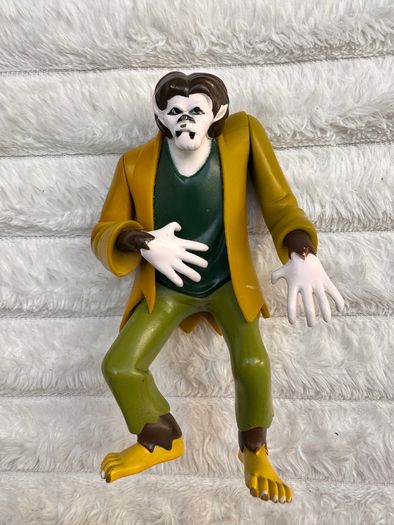 Scooby Doo WolfMan Monster Action Figure Hanna Barbera approx. 12 cm. Damaged foots Used Please see photos