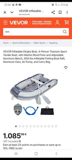Inflatable Dinghy Boat
