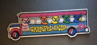 Grateful dead, tour patch, cloth patch.