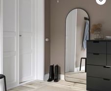 2 black Wall Mirrors