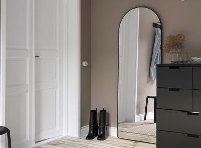 2 black Wall Mirrors