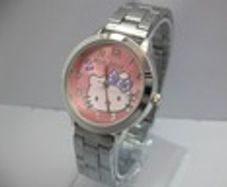 Christmas Hello Kitty Watch Bracelet Transparent Jelly- Quartz - Analogique