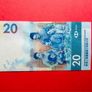 Hong Kong  20 Dollars   2023    Pick   218c   ( uncirculated ) Image 2