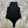Topshop Black Bodysuit UK 12 BNWT Image 2