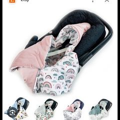 baby car seat blanket