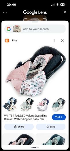 baby car seat blanket