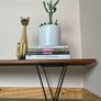 Mid century bench coffee table teak danish Scandinavian Image 3