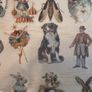 50pcs Retro Transparent Stickers Decals Image 9