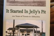 Abbeyleix. It Started in the jelly's Pit. 100 years Of Tennis In Abbeyleix. First Edition Hardback With Dustjacket In Very Good Condition.