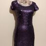 Purple Sequin Occasion Dress, New With Tags, Image 4