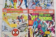 Amazing Spider-Man Annual #26, Spectacular Spider-Man Annual #12, Web of Spider-Man Annual #8 &amp; New Warriors Annual #2 - The Hero Killers Parts 1-4 Complete Set (1992)