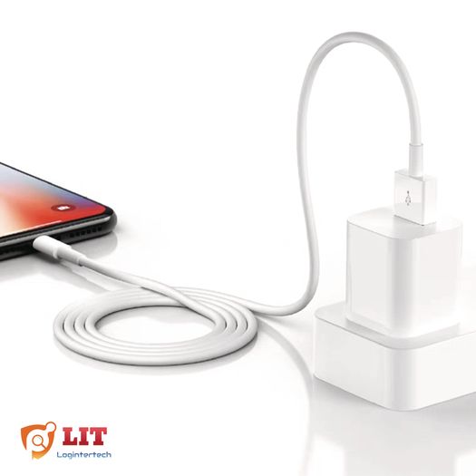 1m/2m/3m Long iPhone Charger for Apple Lightning iPhone 12 11 X 6 5 7 8 USB Cable