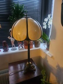 Vintage brass table lamp