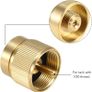 Gas Stove Conversion Head Adapter Portable Outdoor Cooking Stove Tank Convert Adapter Foldable Fuel Tank Adapter Image 3
