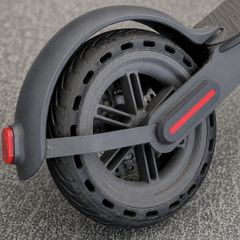 Rear wheel from AOVO Pro ES80. M365-style 8.5 inch wheel. May fit Xiaomi M365 / similar scooters.