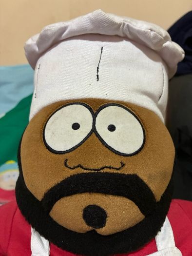 Rare 1998 14" South Park plush "Chef"