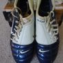 Football Boots Nike Air Zoom Total 90 III Navy/White (2004) Size 11UK SG Image 4