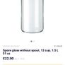 bodum spare glass 1.5l without spout Image 3