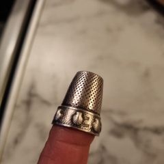 silver thimble