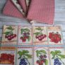 Handmade Placemats." Summer fruits, Farmers Market, Mediterranean Herbs" Image 7