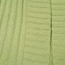 Ichi Lime Green Hooded Ribbed Knit Open Front Cardigan Size M Image 3